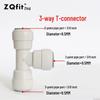 Three-Way Cardless Quick Connector RO Water Purifier for Household Use with 2, 3, and 4-Point PE Pipe Fittings