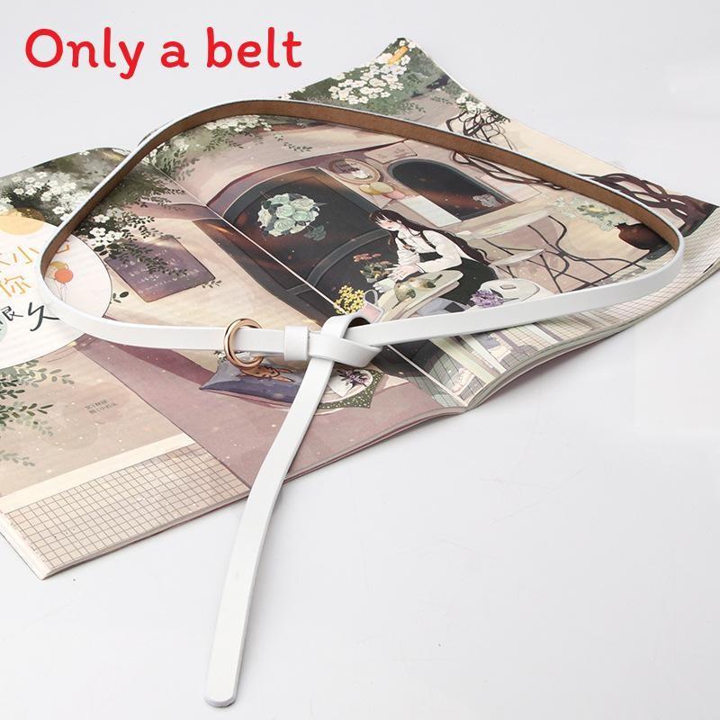 Leather Belt For Women With Adjustable Tying Design For Casual Wear