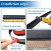 1 ST 39,37 inch Vloerovergangsstrip Zelfklevende Afdekstrips Drempel Reparatie Vloergleuf Vinyl Vloerovergangen Laminaat