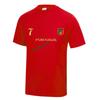 Football T-shirt - NPZ - Supporter Style - Red - Unisex Fit - Breathable
