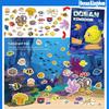 High-Quality Latest Sticker Book Focus Potential Development Stickers Kids Enlightenment Infant Early Education Book