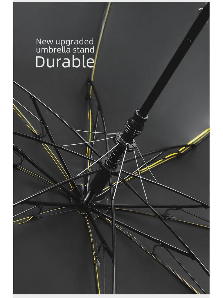 Cartoon Duck Umbrella: Semi-Automatic, Multi-Color, Black Plastic, Wooden Handle, Cute Yellow Duck Design