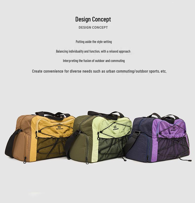 Outdoor Large Capacity Fashion Travel Bag - Women's Crossbody, Single Shoulder, and Backpack Style for Tourism and Sports
