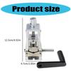 Compact Wire Stripping Tool High Precisions Wire Stripper Machine Tool for Scrap Copper Recycling Adjustable Feed Hole