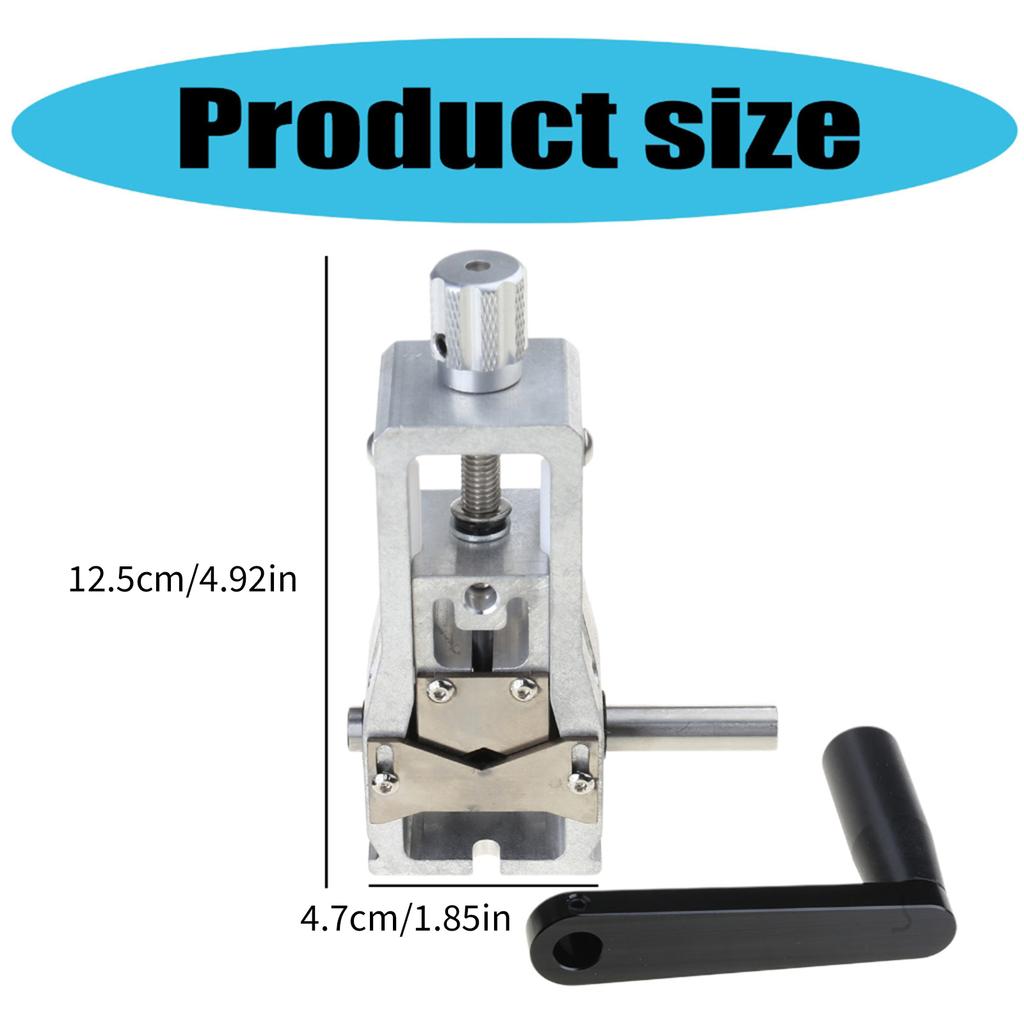 Compact Wire Stripping Tool High Precisions Wire Stripper Machine Tool for Scrap Copper Recycling Adjustable Feed Hole