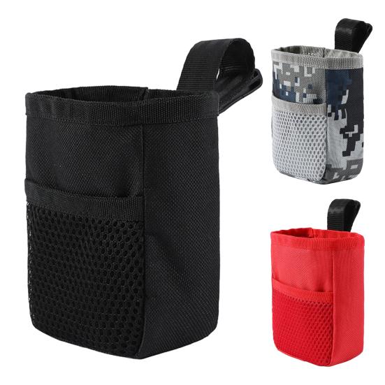 Pet Snack Bag Portable Dog Treat Bag with Mesh Pocket Oxford Cloth