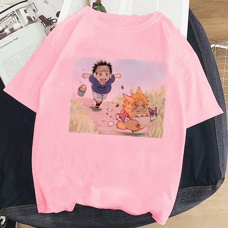 Pink Casual T shirt For Women Friends 