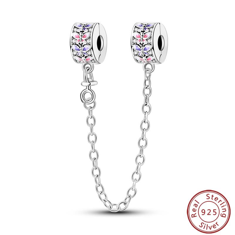 Vendi Charms a Catena con Animali, Piante, Viaggio, Design di Moda, Perline in Argento 925, 3mm, Fai da Te, Creazione di Gioielli Fini