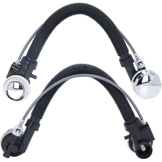 Asixxsix Overflow Bath Drain, 25.6inch Flexible Bathtub Overflow Drainer Concealed SPA Bathtub Overflow Drain Pipe for Kitchen Bathroom Bath Waste