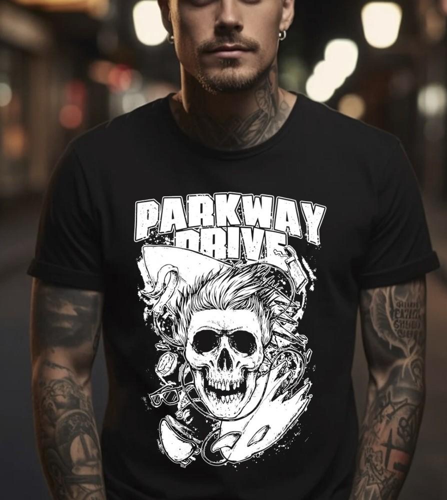 PARKWAY DRIVE Black Men s T-Shirt, S-5XL Unisex T-Shirt XL