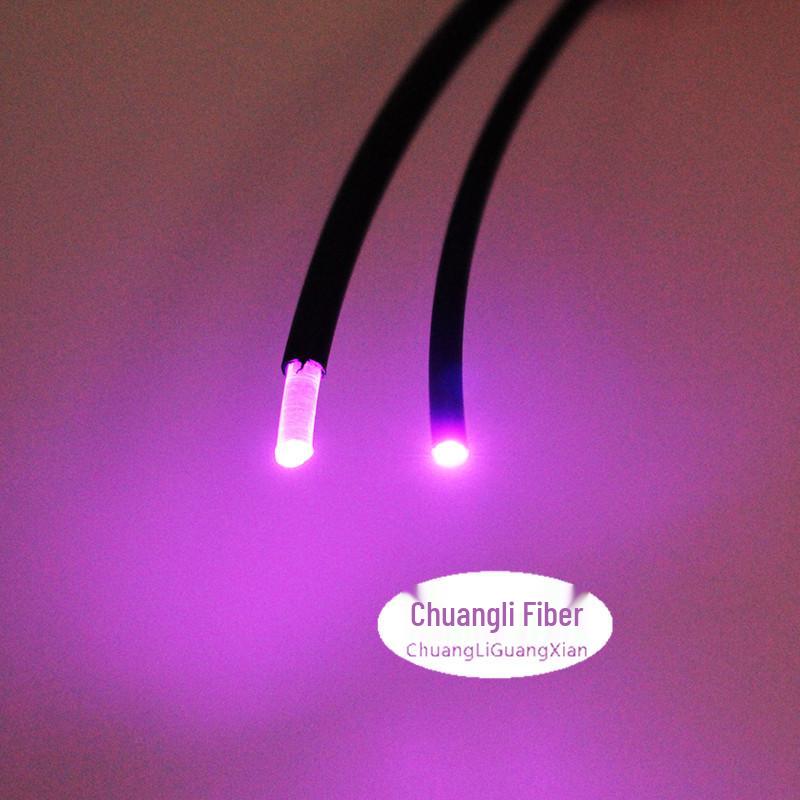 0.25mm Inner, 1.0mm Outer Diameter Plastic Optical Fiber Cable for Communication and Industrial Automation Sensors