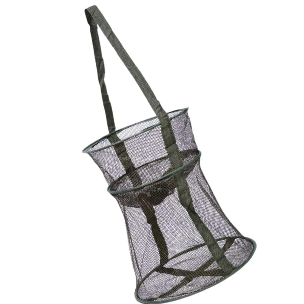 Life2Kiku Fishing Net, Fishing Tackle, Fishing Net, Fishing Net Basket, Fishing Supplies, Folding Net, Bakkan