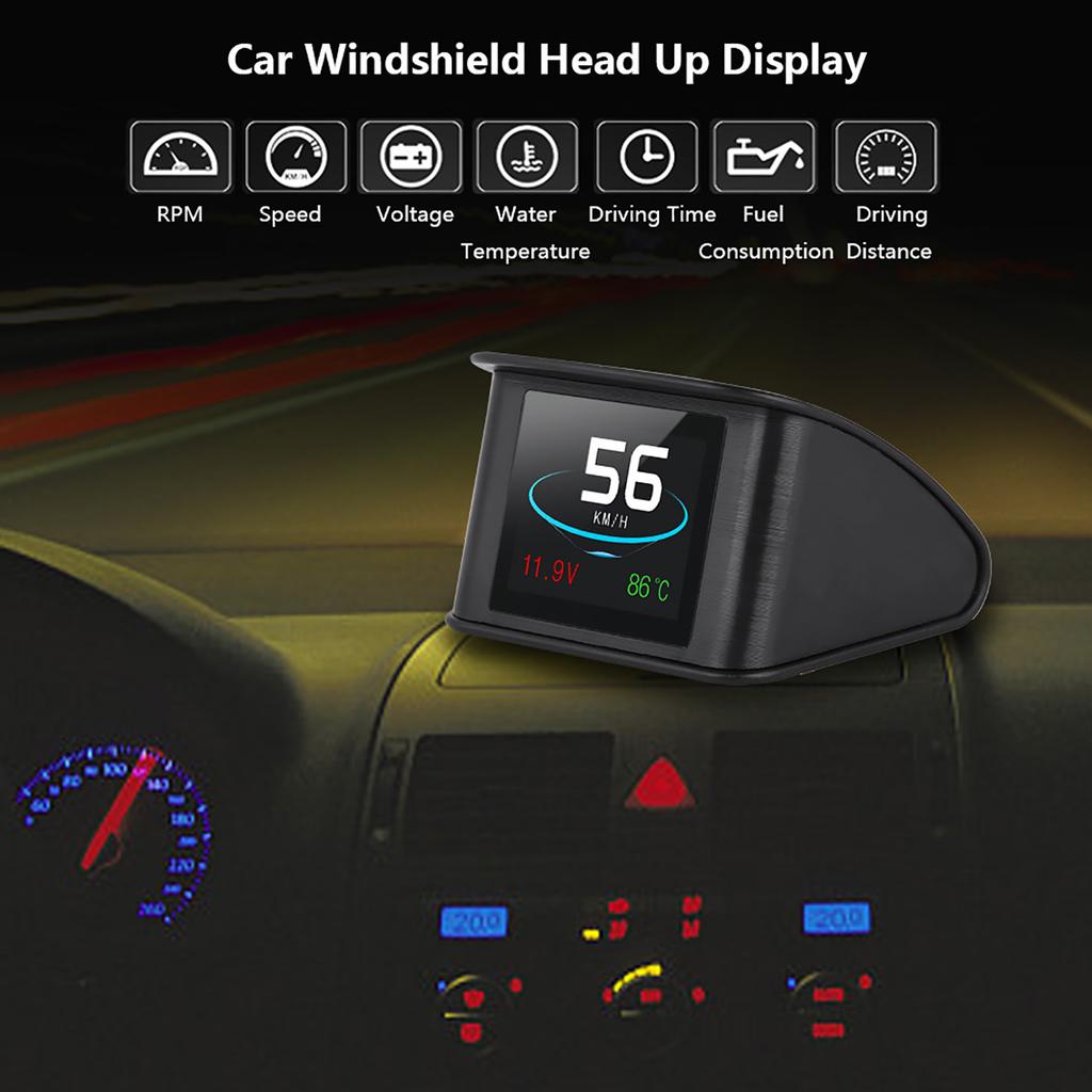 Universal Auto HUD Head Up Display OBD2 Tacho Projektor Geschwindigkeit Warnung Universal Auto HUD Head Up Display OBD2 Tacho Projektor Geschwindigkeit Warnung