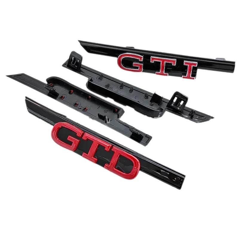 2026 Hot For VOLKSWAGEN VW 3D ABS Car Front Grille Emblem Badge for Volkswagen Golf 8 MK8 Rline GTI GTD GTE Logo Polo