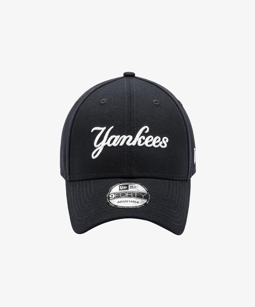 New Era 940 Mlb Scripts Logo Neyyan Navy
