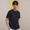 J. Lindeberg Men's Solid Cotton T-Shirt