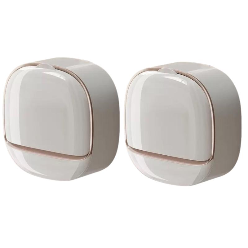 Waterproof Soap Box for Shower Hanging Soap Holder with Drainage for Bathroom Storage