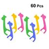 Childrens Tooth Flosser Fun Kids Flosser Plaque Removal Food Particle Removal for Oral Hygiene 60Pcs