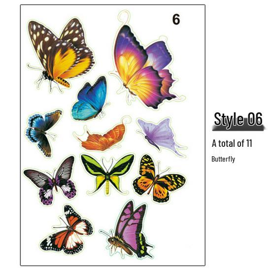 3D Reflective Feather Car Door & Body Stickers: Scratch Cover & Creative Decoration