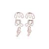 10pcs Metal Memo Music Note Paper Clips Index Bookmark Creative Bookmark Clip  Office