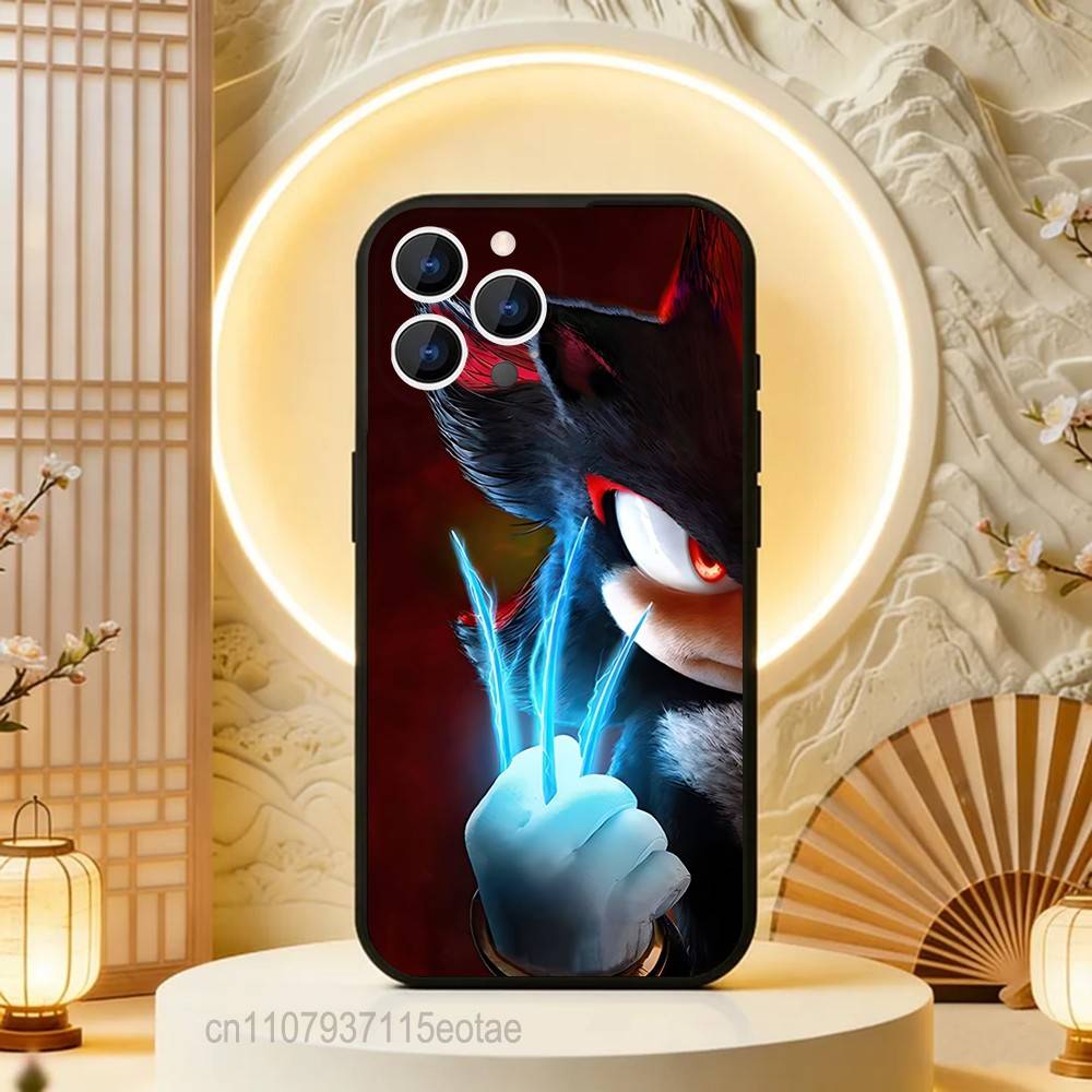 

Shadows S-Sonics Hedgehog For iPhone 12,16,13,14,15,17,11,Pro,Max,Plus,E,Air,Mini TPU Soft to Skin-friendly phone case iPhone11PROMAX