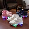 Baby Breathable Wearresistant Sneakers Girls Led Light Up Shoes Children Casual Glowing Shoes Boys Luminous Sneakers Zapatos