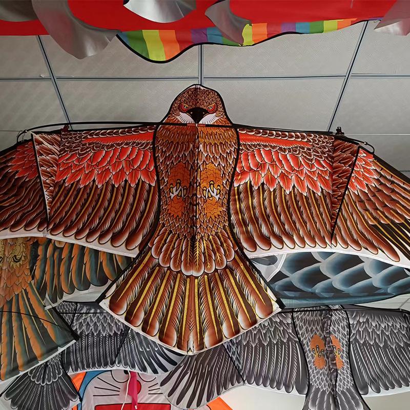 Large Traditional Eagle Kite for Adults & Kids - Cartoon Anime Design for Outdoor Fun