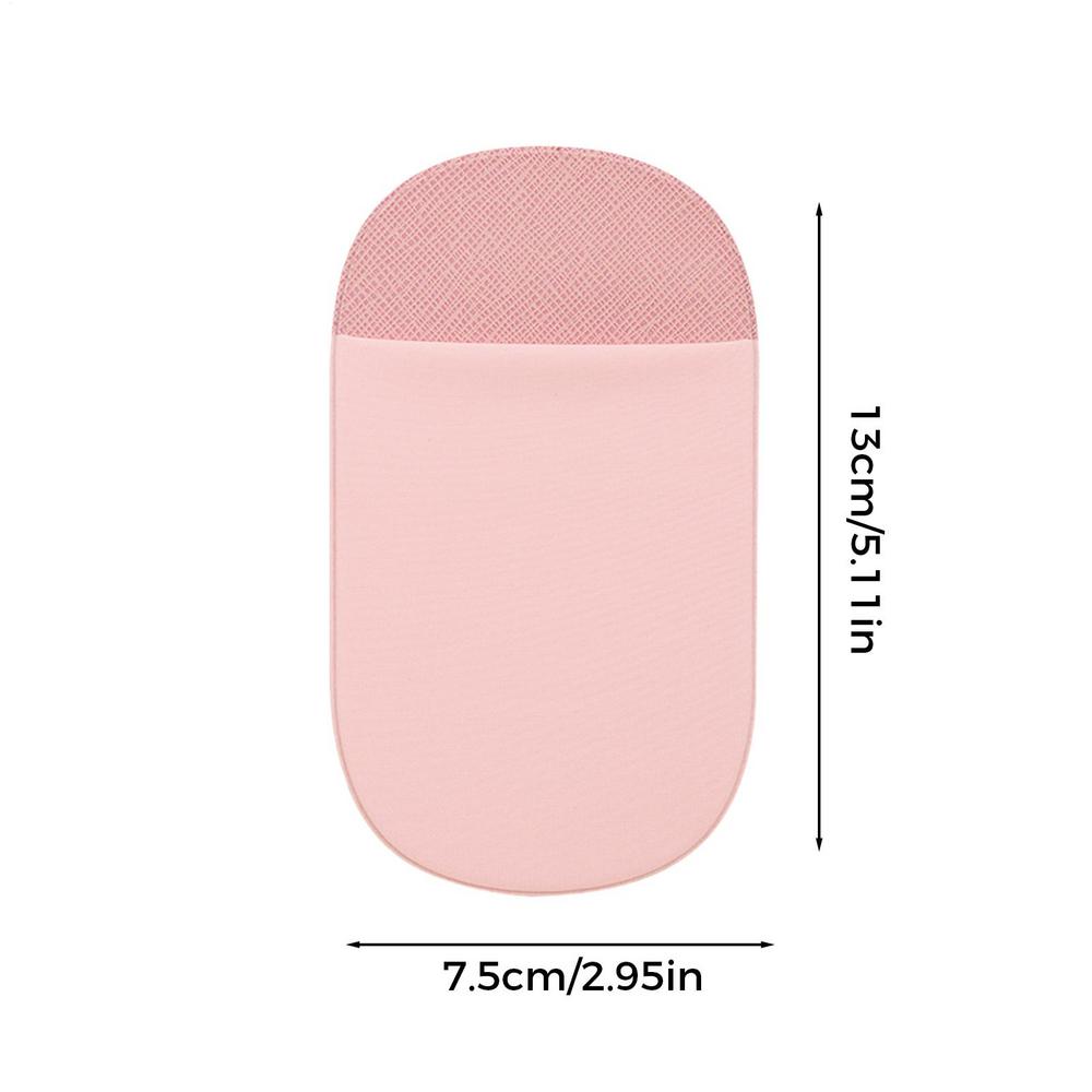 Adhesive Back Storage Bag For I-Pad Laptop Reusable Reposition Cable Pouch Tablet Accessories Holder