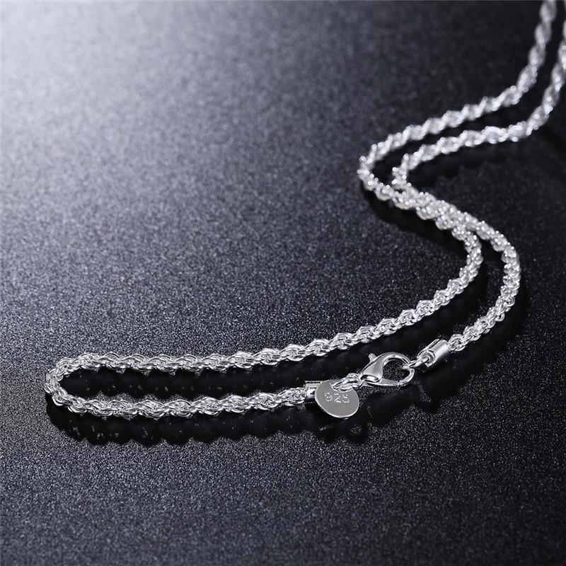 40-60cm Rope Chain 3mm Hot Sale Fashion Cute Women Men Link Necklace Jewelry for Pendant