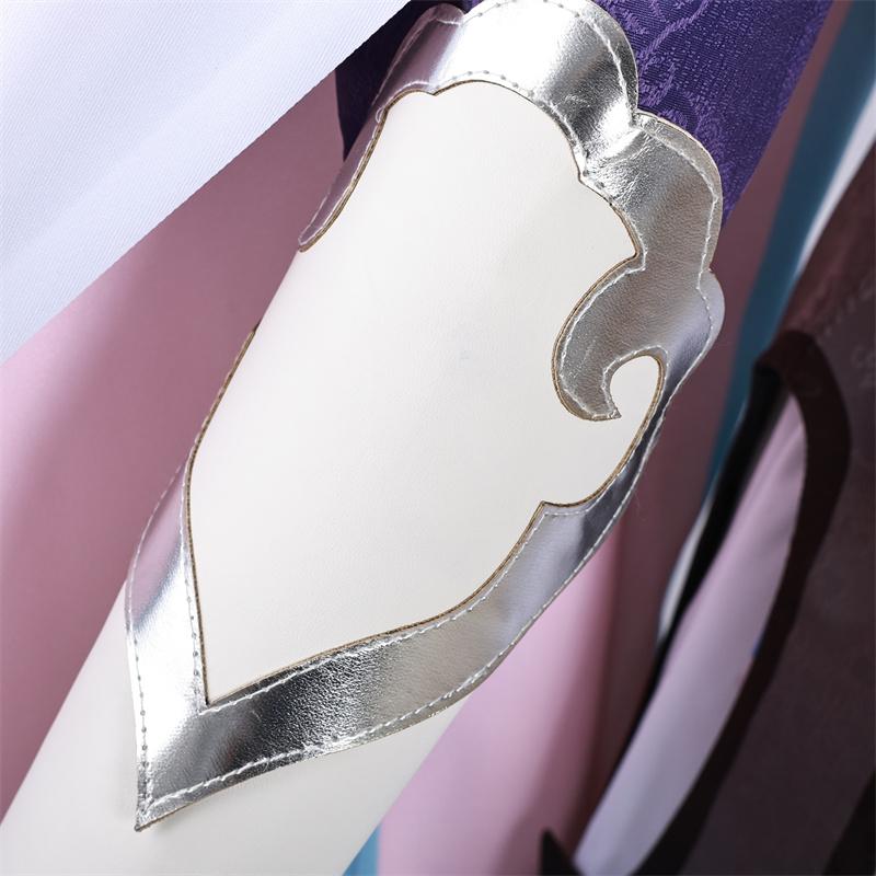 Honkai Star Rail Foxian Baiheng Cosplay Costume High-cloud Quintet Member Baiheng Women Halloween Carnival Party Dress