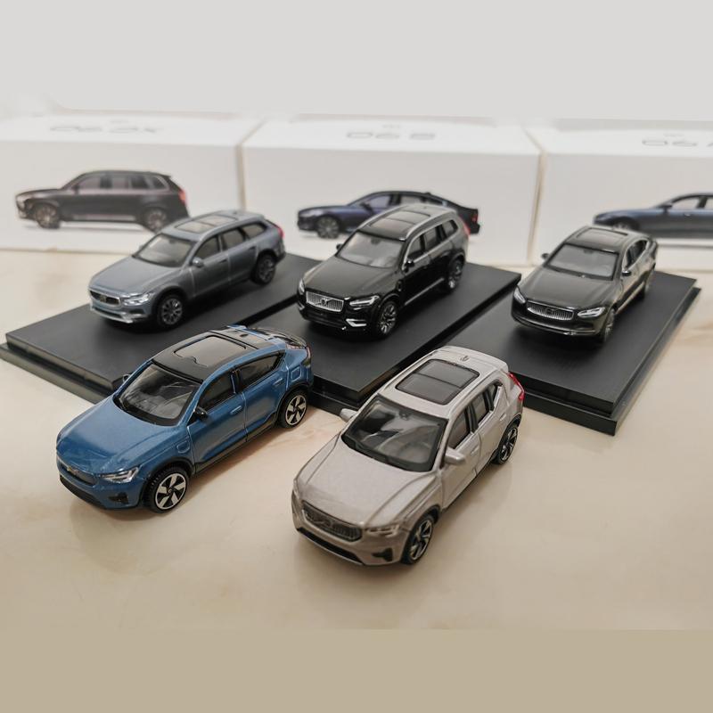 1:64 Volvos XC40 XC60 XC90 C40 S90 V90 Legierung Auto Modell Druckguss Metall Spielzeugfahrzeuge Auto Modell Simulation Miniatur Maßstab Kinder Geschenk