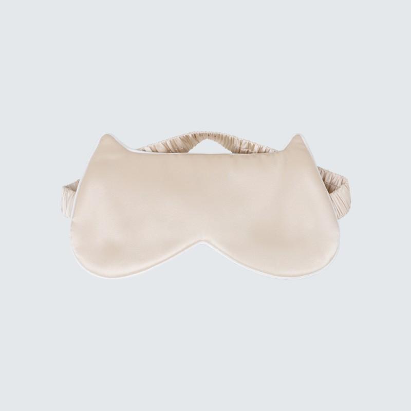 Silk Sleep Eye Mask With Full Light Blocking Pure Mulberry Satin Soft Comfort Night Rest Travel