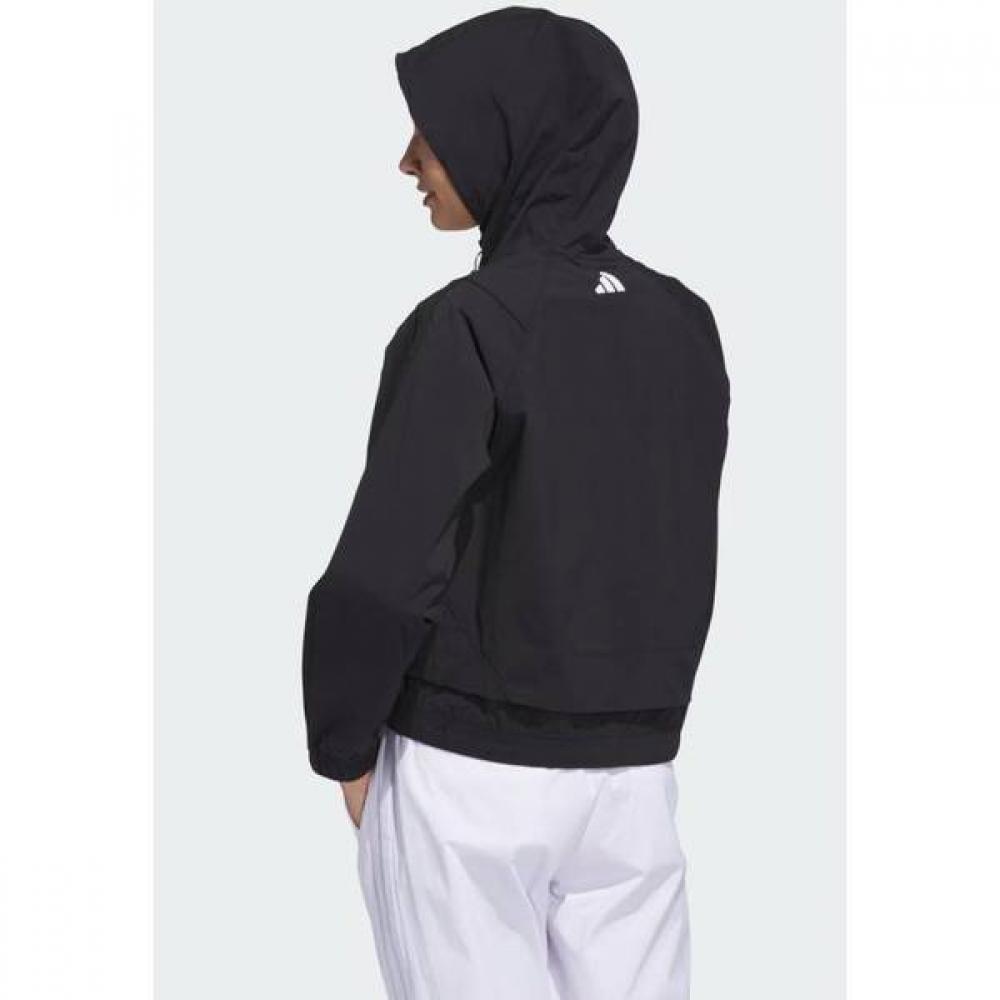 AdidaS Golf Women S Windbreaker Beyond Full Zip Hoodie Im7890