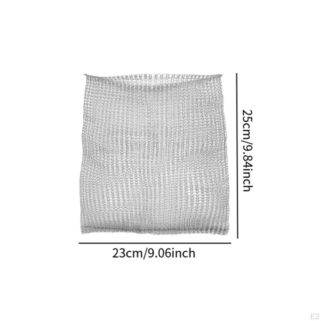 5 Pack Baskets with Net Bags And Wire Framework