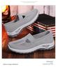 Damen Übergröße Atmungsaktive Sommer Stoffschuhe - Bequeme Leichte Freizeitschuhe für Mittleren Alters und Ältere.