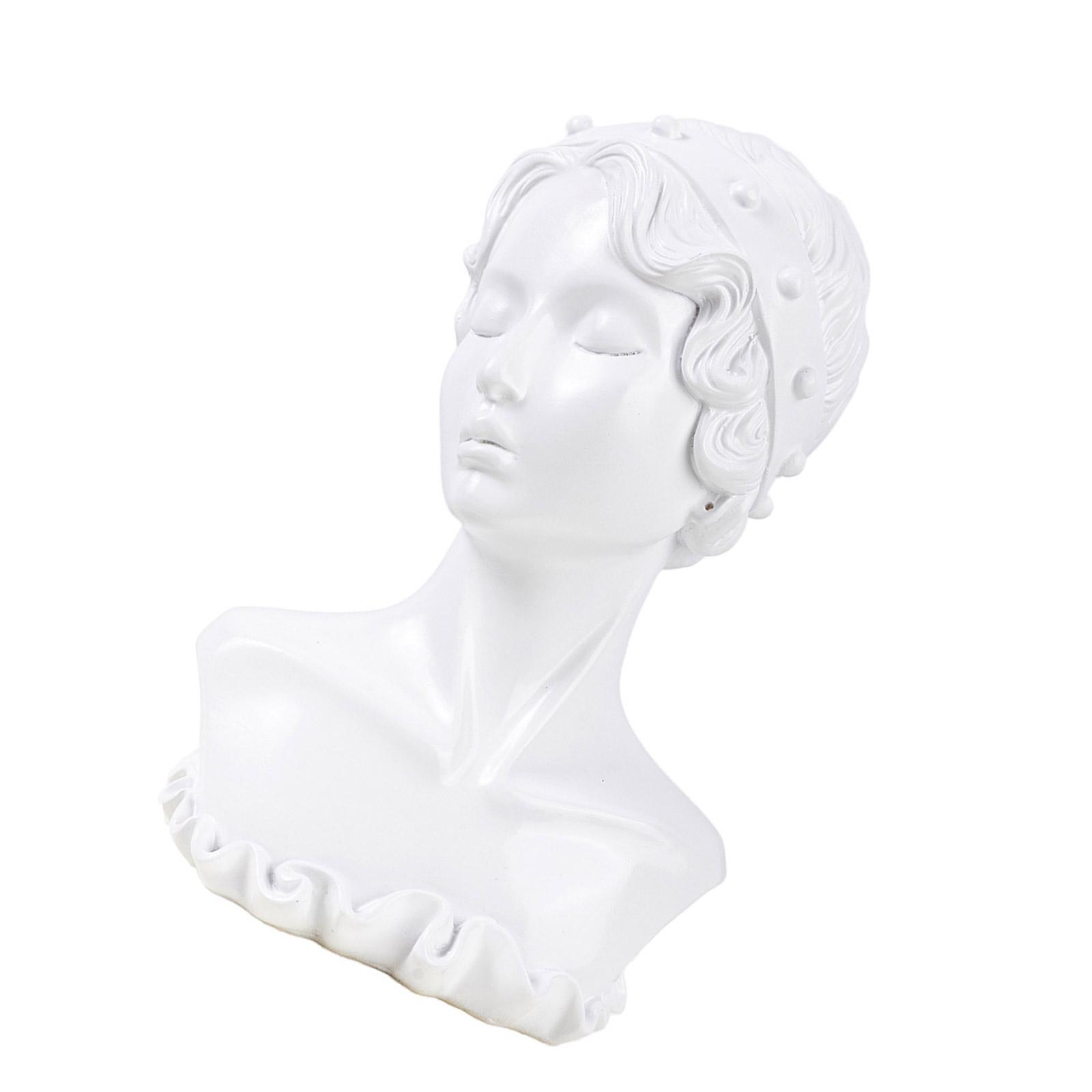 Stylish Jewelry Display Rack Mannequin Shaped Necklaces Organizer Earring Holder Neck Accessories Presentation Stand 1
