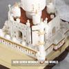 City Street View Taj Mahal Miniature Model Moc Block Famous Creative Building Toy For Children India World Famous Architecture