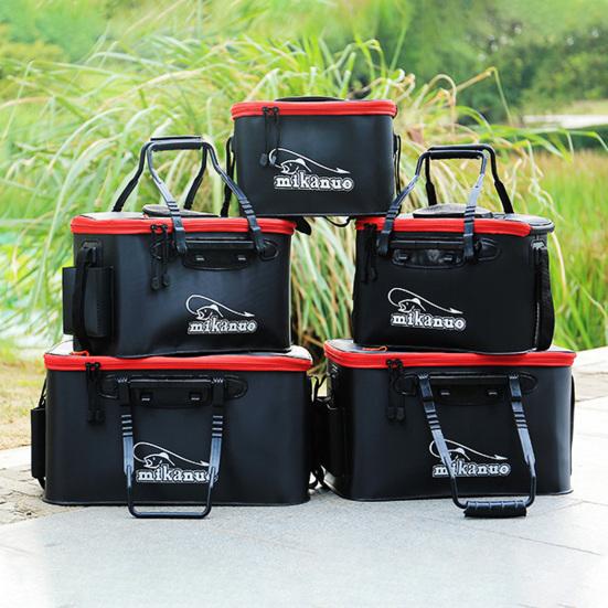 Fishing Bag Foldable Cover Easy To Clean EVA Large Capacity Angling Box Bucket