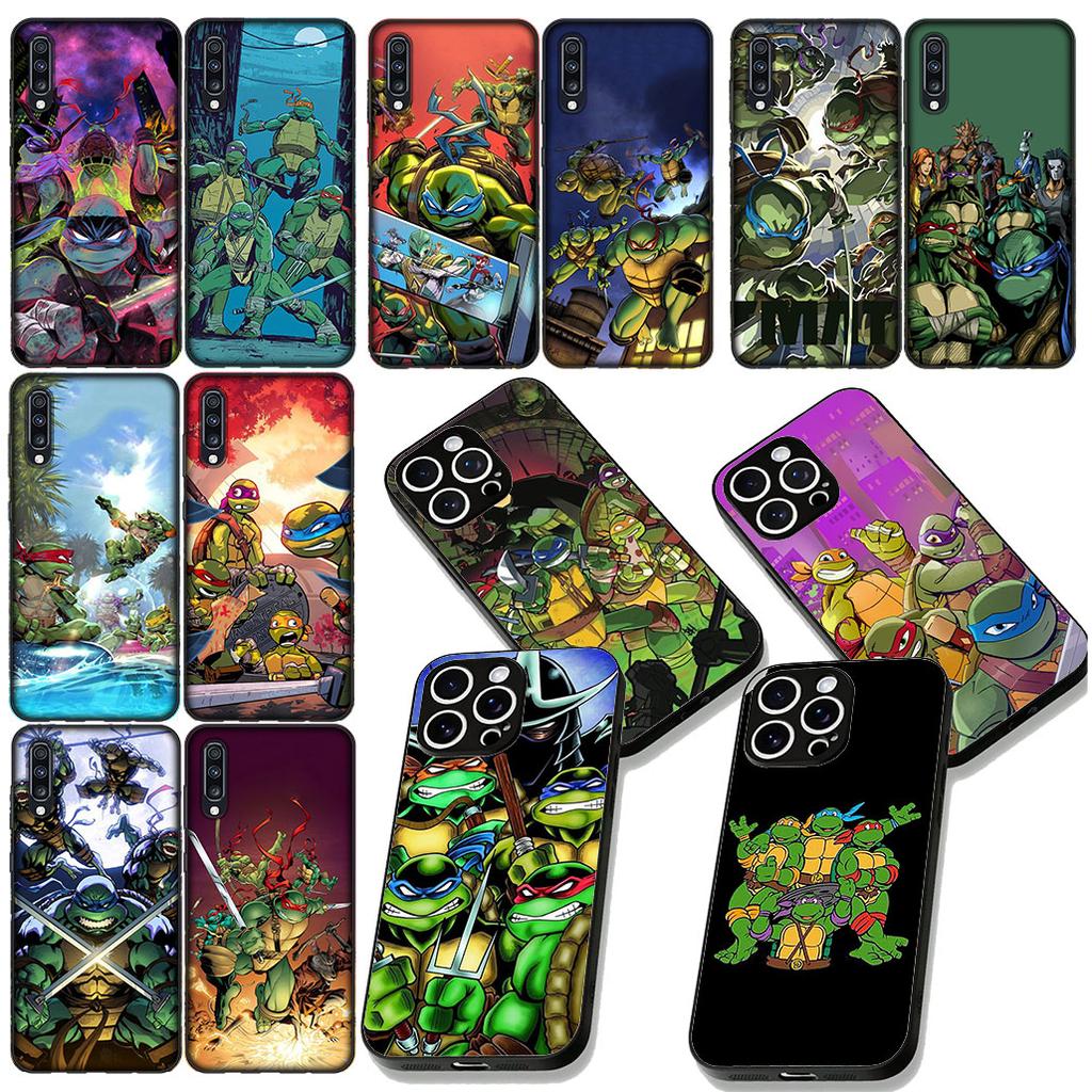 N-Ninjas Anime Cartoon T-Turtles Protective Cover for Xiaomi Redmi Note 12 11 10 A3 Pro 10A 10C 12C Note12 5G Phone Case