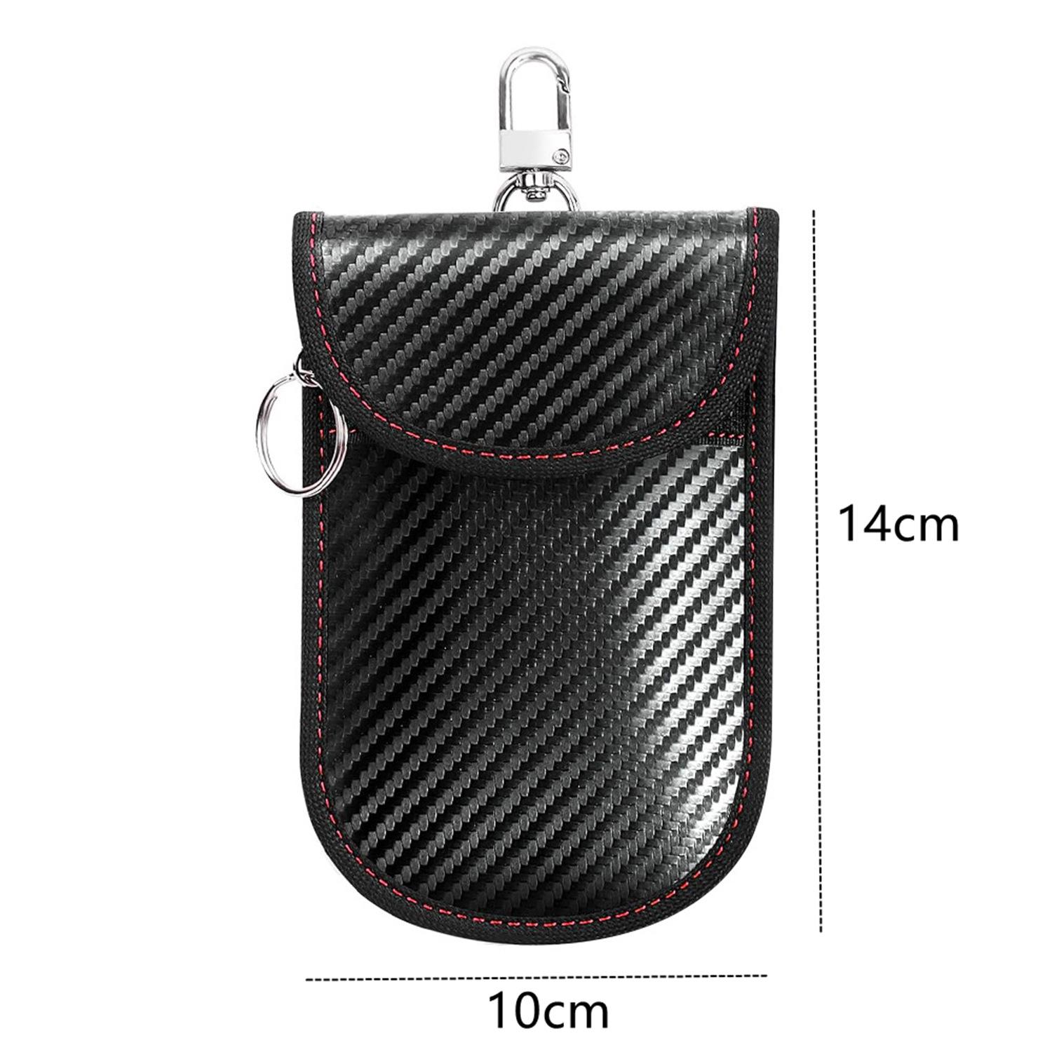 

Anti Theft Faraday Box with Bag for Key Fob Cage RFID Faraday Key Fob Protector Radiation-proof Mobile Phone Box Car Keyless