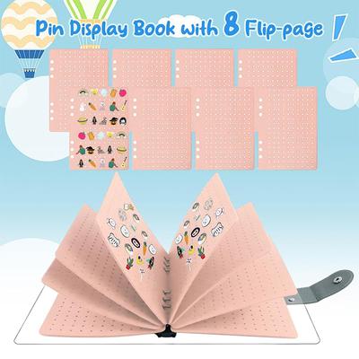 8 pagini Pin depozitare carte DIY feltru multifuncțional detașabil pin display mai multe culori portabile accesorii