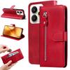 For Realme 15 Pro 5G/Realme 15 5G PU Leather Cases with Zipper Pocket Wallet Phone Cover Stand