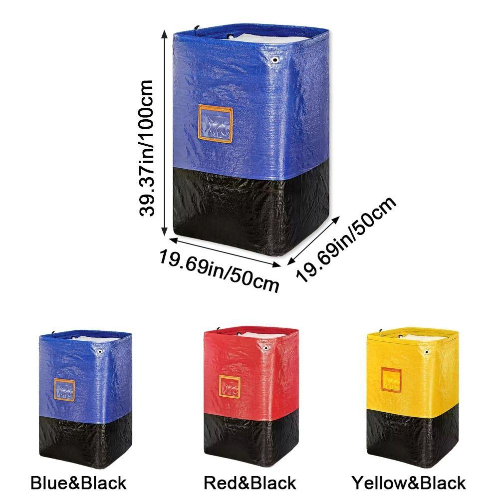 Large Capacity Logistics Transfer Bag Plastic House-moving Quilt Storage Bag  For Home