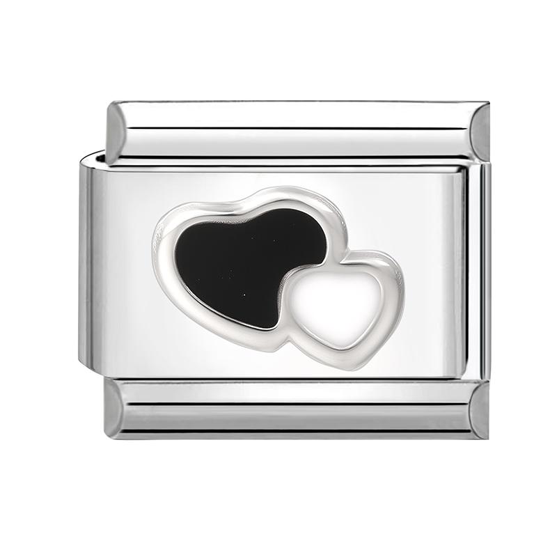 New Creative Whale Words Butterfly Star Heart Italian Charm Links Fit 9mm Bracelet Stainless Steel Women DIY Making Jewelry Gift