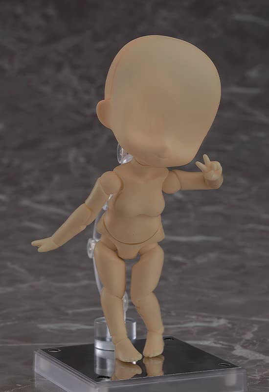 Nendoroid Doll Archetype Girl Plastic Painted Movable Figure 1.1 [cinnamon] Non-scale