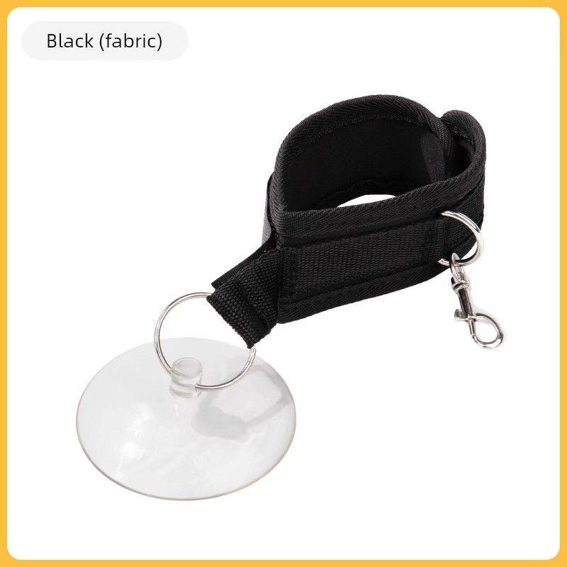 

Cat Bath Artifact Dog Bath Holder Anti-Scratch Bite Anti-Skid Break Free Cut Nail Pet Supplies Bath Retainer-Black (Thick)