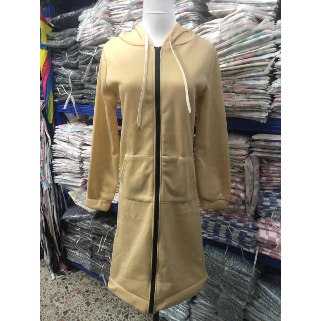 Summer Women Pocket Zipper Design Longline Hoodie Femme Casual Long Sleeve Coat and Jackets Outfits Overalls