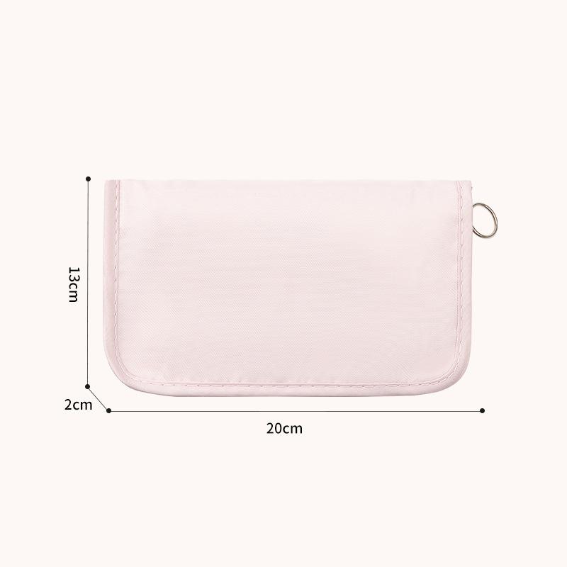 Portable Foldable Medical Pouch Pill Organizer With Zipper Sort First Aid Kit Outdoor Travel Storage Bag Small Items Holder Gift