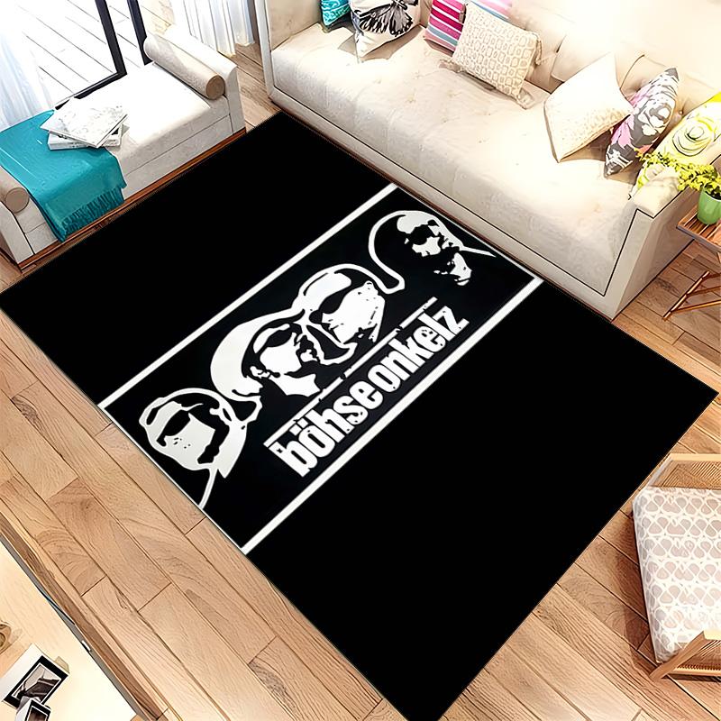 Böhse Onkelz (14) Rug Suitable For Living Rooms Bedrooms Computer Rooms Dining Areas And Placement Under Tables And Chairs Also An Ideal Choice For Of
