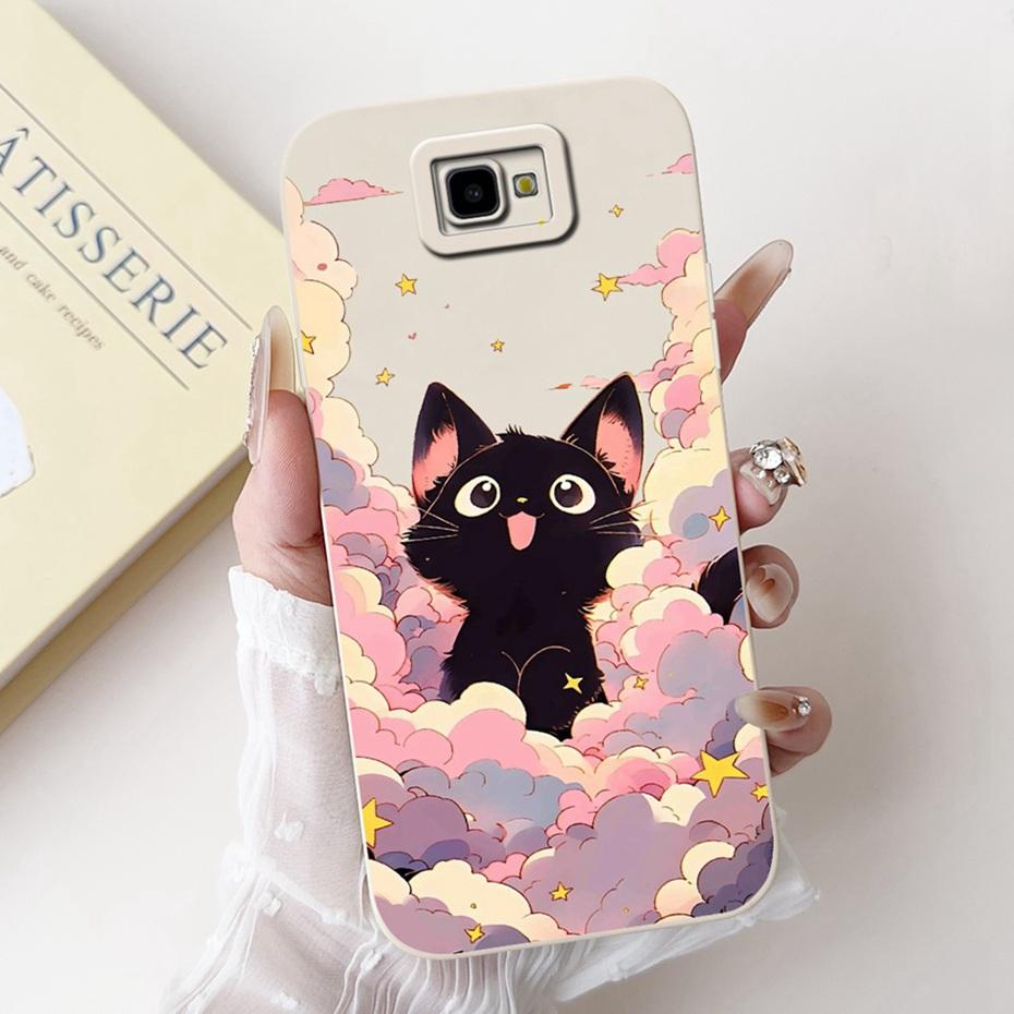 Cute Cartoon Phone Case For Samsung Galaxy J7 Prime On7 2016 G610Y Soft Silicone Shockproof Cover For Samsung J7Prime Bumpers